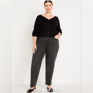 Old Navy OG Loose High-Rise Jeans – Black, Size 16